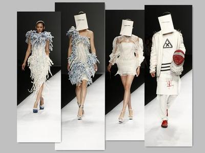 湖北美術學院服裝畢業設計專場北京舉行|藝術|服裝|設計_新浪時尚_新浪網